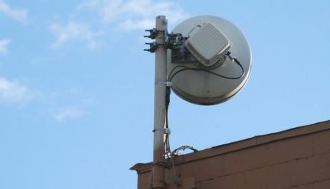 Microwave offers internet speed to high-density suburbs